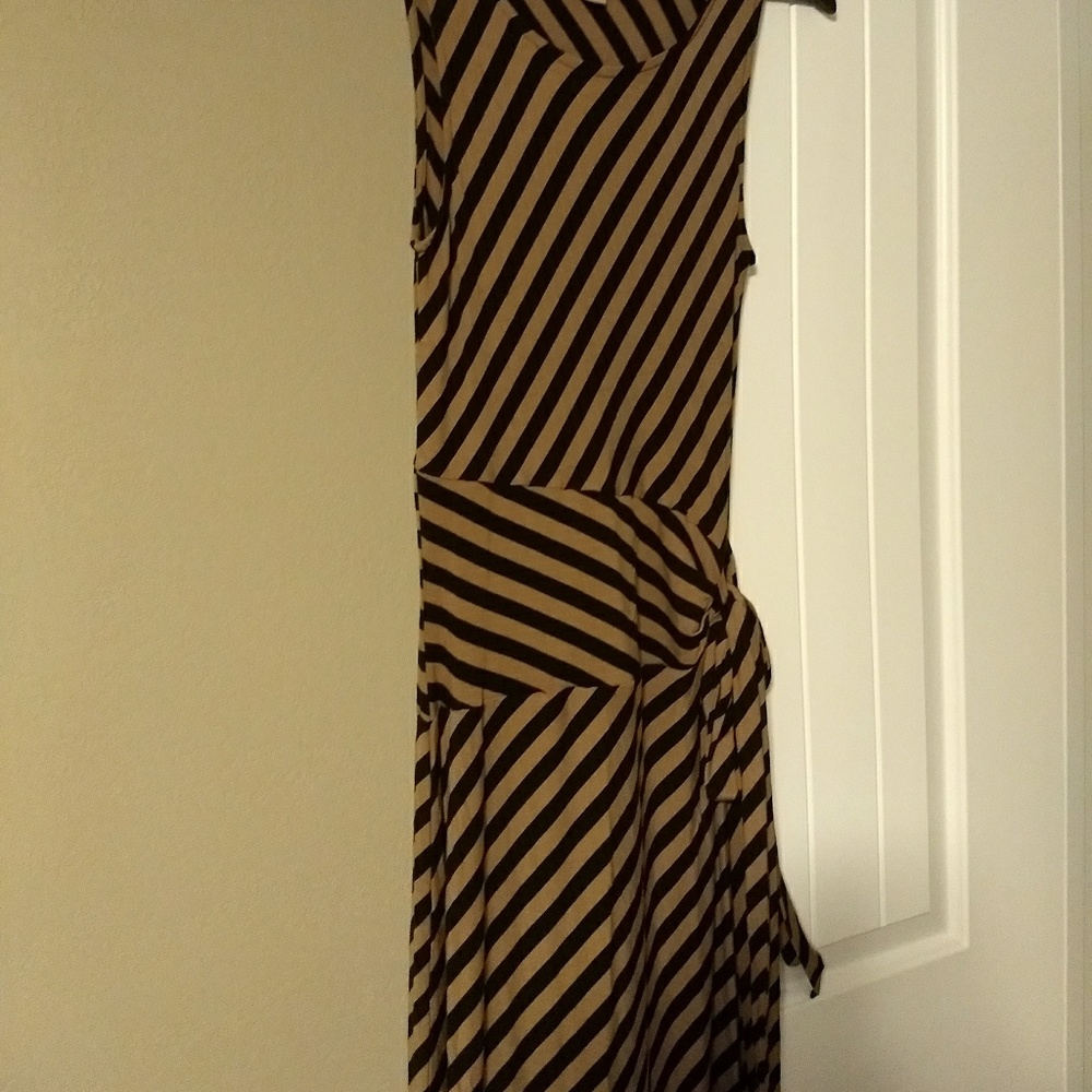 Banana Republic Striped Maxi Dress